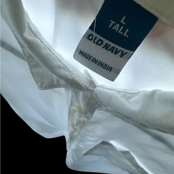 Old Navy Classic White Shirt Dress - Picture 3 of 3